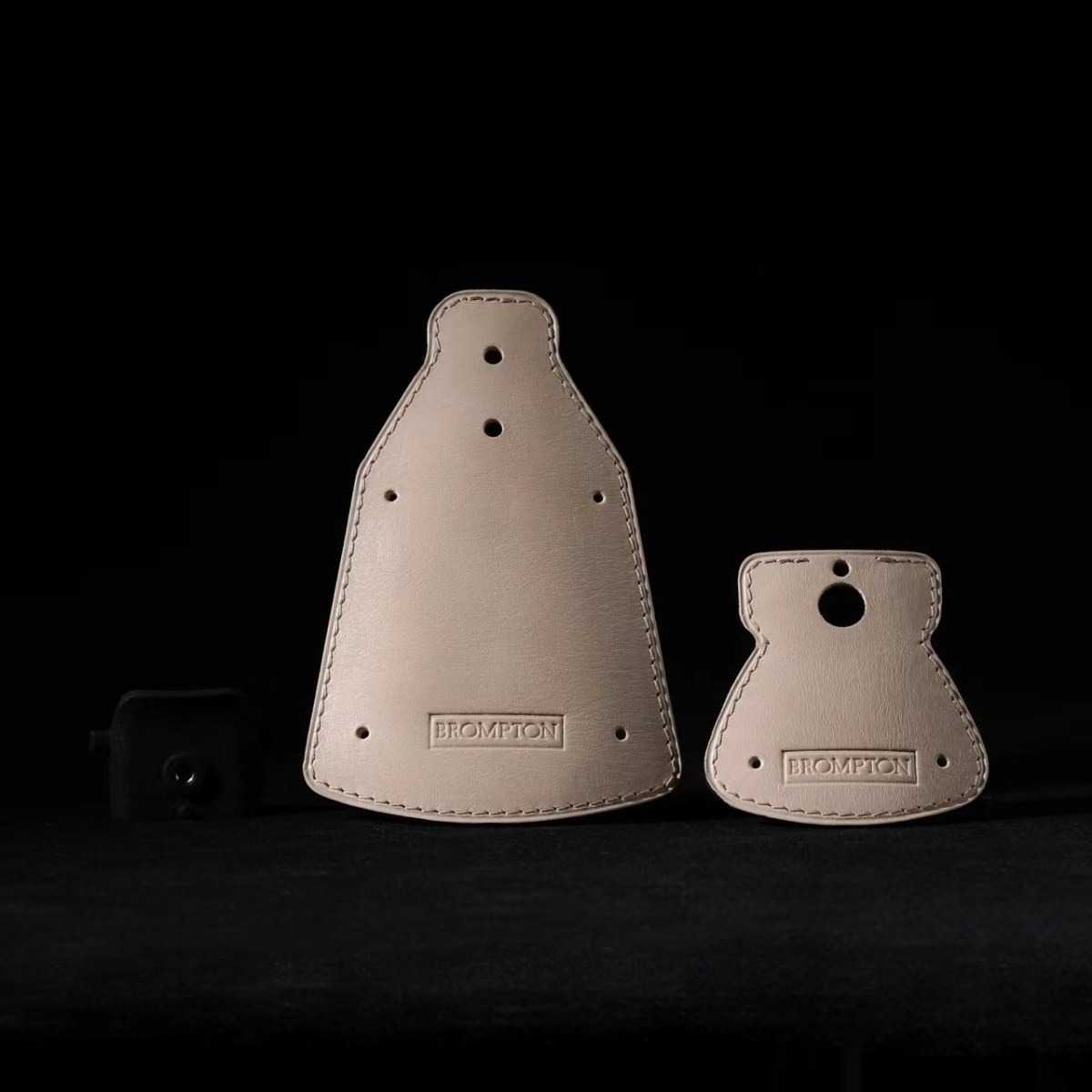 Fender Mudguard Set - บังโคลนหนังแท้คุณภาพสูงสำหรับจักรยาน Brompton แบบพับได้ อุปกรณ์ตกแต่งและอัพเกรด