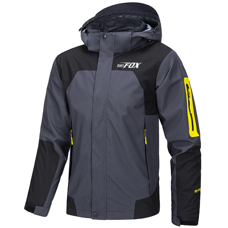 Cycling Commuter Jacket - DIRTFOX ขี่จักรยาน Windbreaker Chaqueta MTB จักรยานเสื้อกันลมรถจักรยานยนต์ผู้ชายฤดูหนาวเสื้อแจ็คเก็ตจักรยานจักรยานเสือภูเขาเสื้อผ้า