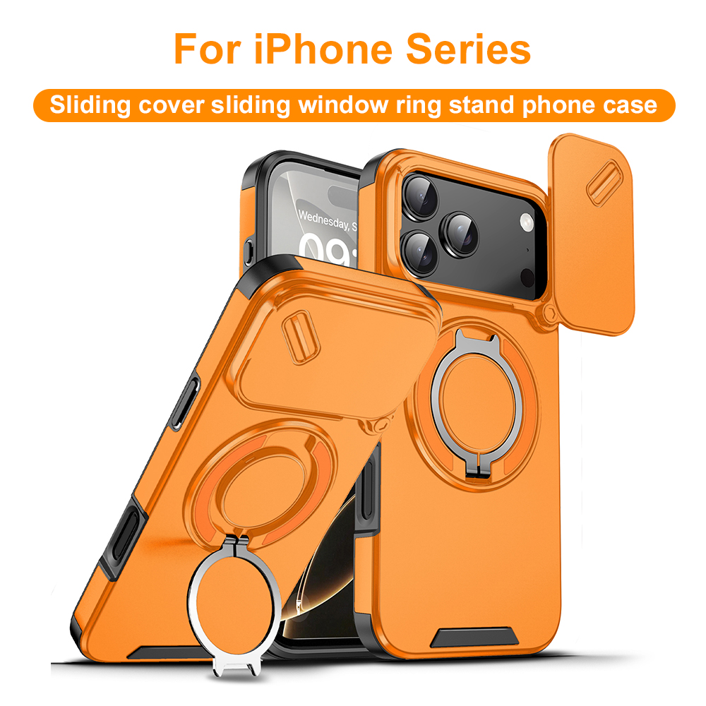 Kickstand Adjustable - เคสแม่เหล็กพร้อมขาตั้งสำหรับ Apple iPhone 17 Air 16