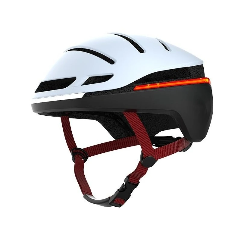 Commute Cycling Helmet - หมวกกันน็อคจักรยานแบบมีไฟในตัว สำหรับปั่นจักรยานเสือภูเขา พร้อมเข็มขัดนิรภัย น้ำหนักเบา เหมาะสำหรับการเดินทางในเมืองและขี่ออฟโรด