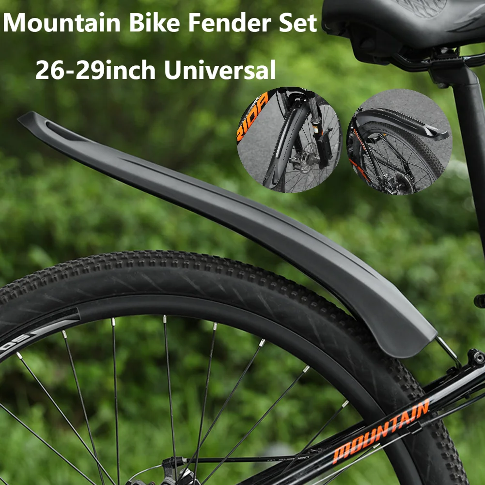 Fender Mudguard Set - 2pcs จักรยาน Fender PP พลาสติกสําหรับ MTB