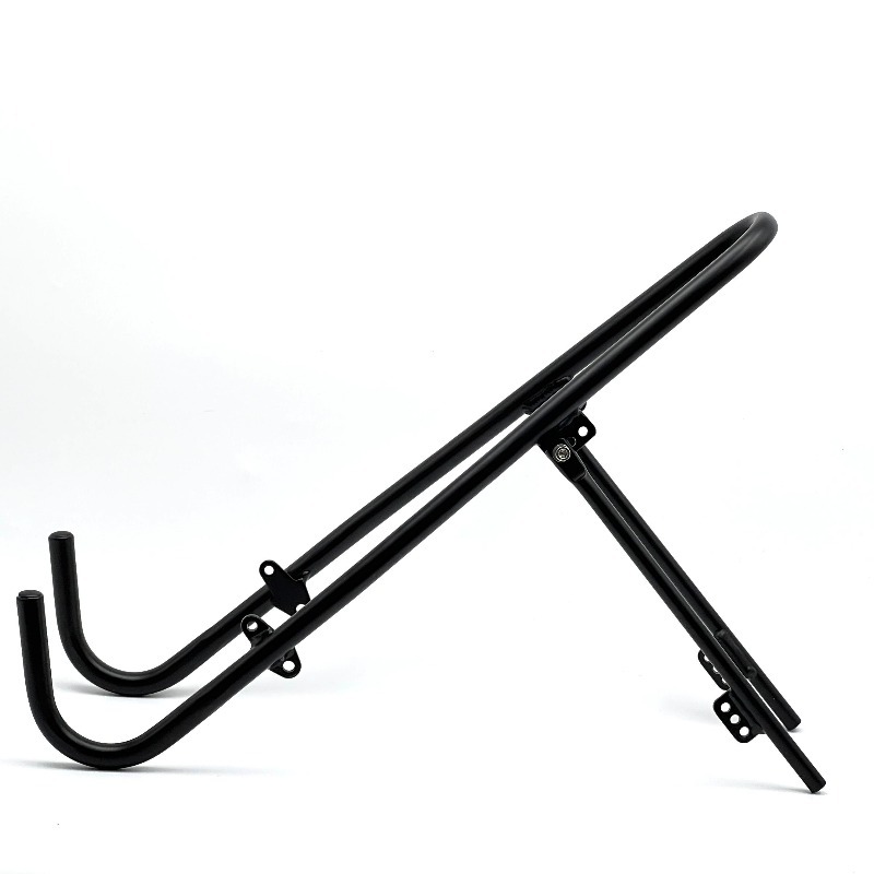 Cargo Rack Aluminum - แร็คจักรยานหน้าทำจากอลูมิเนียมอัลลอยด์ สำหรับจักรยานเสือภูเขาและจักรยานถนน ชั้นวางหน้าสำหรับบรรทุกสัมภาระระยะไกล อุปกรณ์เสริมสำหรับติดตั้งกระเป๋า