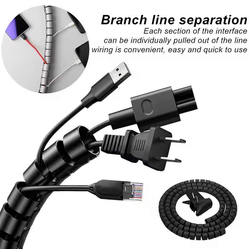 2 M ยืดหยุ่นเกลียวสายป้องกันสา - Cable Lock Flexible บทวิจารณ์และราคา