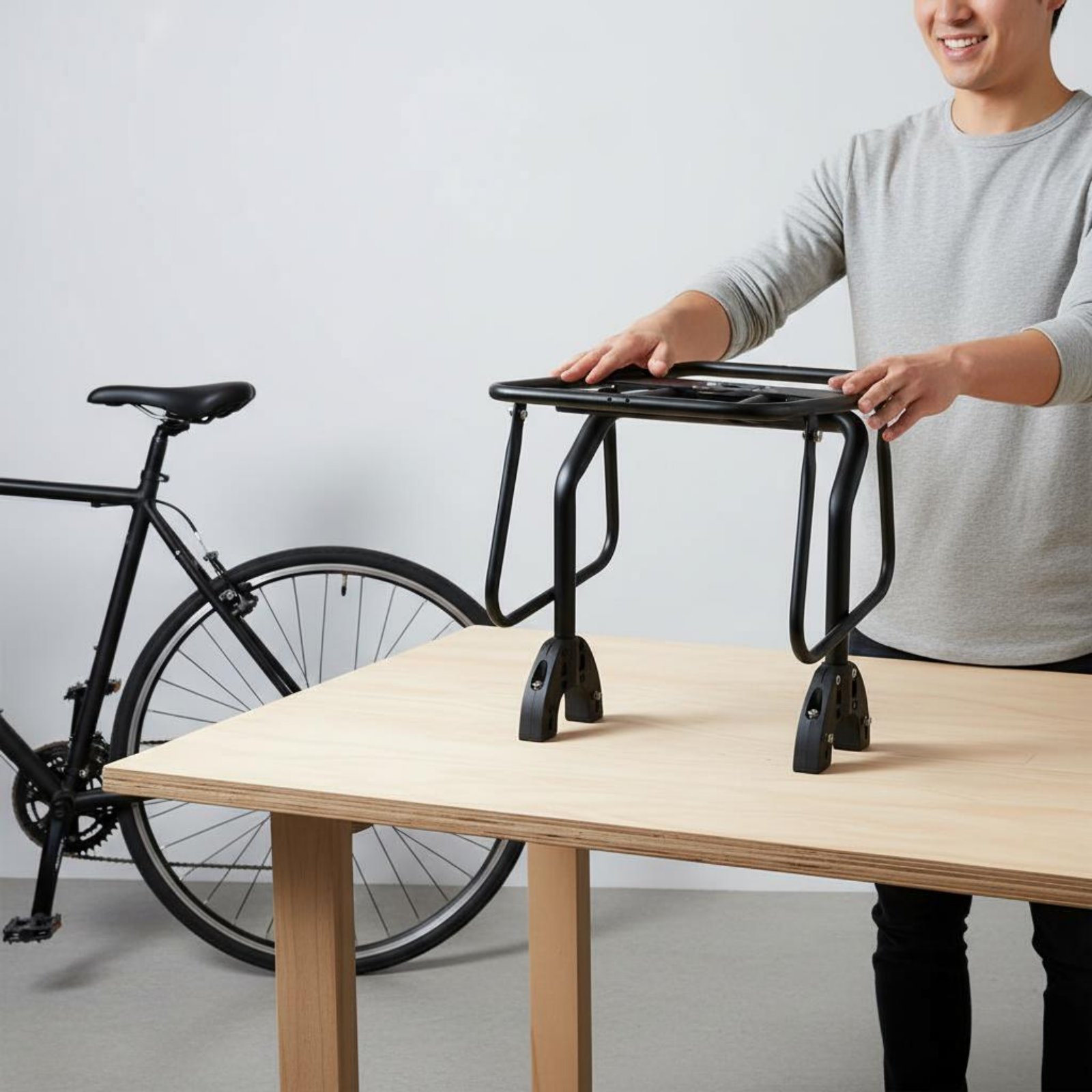 แร็คจักรยานแบบปลดเร็ว ติดตั้งง - Cycling Commuter บทวิจารณ์และราคา