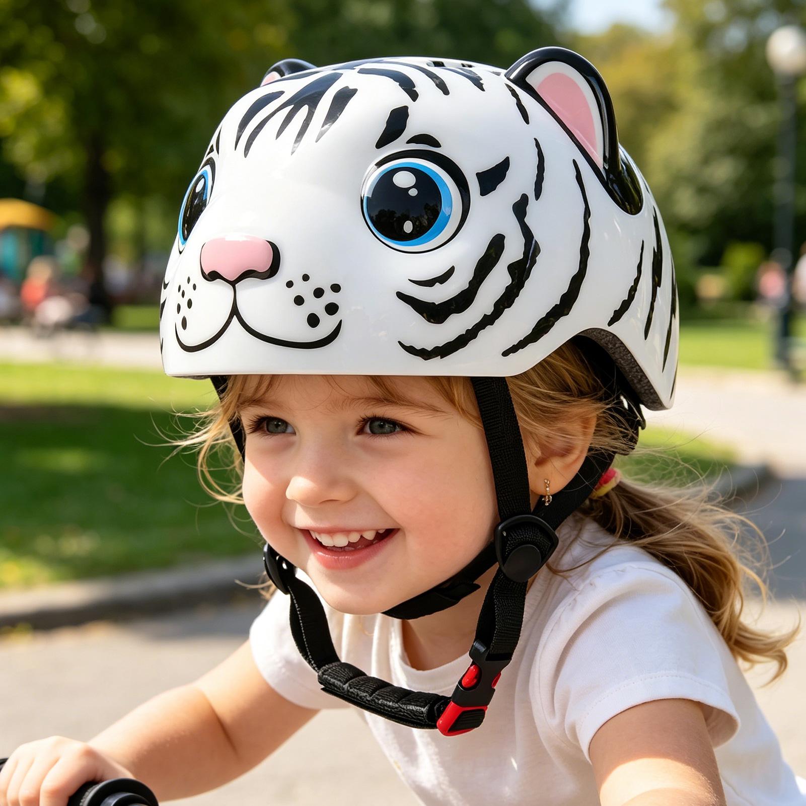 หมวกกันน็อคสำหรับเด็กลายเสือ ห - Commute Cycling Helmet บทวิจารณ์และราคา