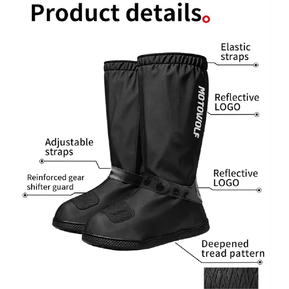ที่หุ้มรองเท้ากันฝนแบบใช้ซ้ำได - Cycling Commute Rain บทวิจารณ์และราคา