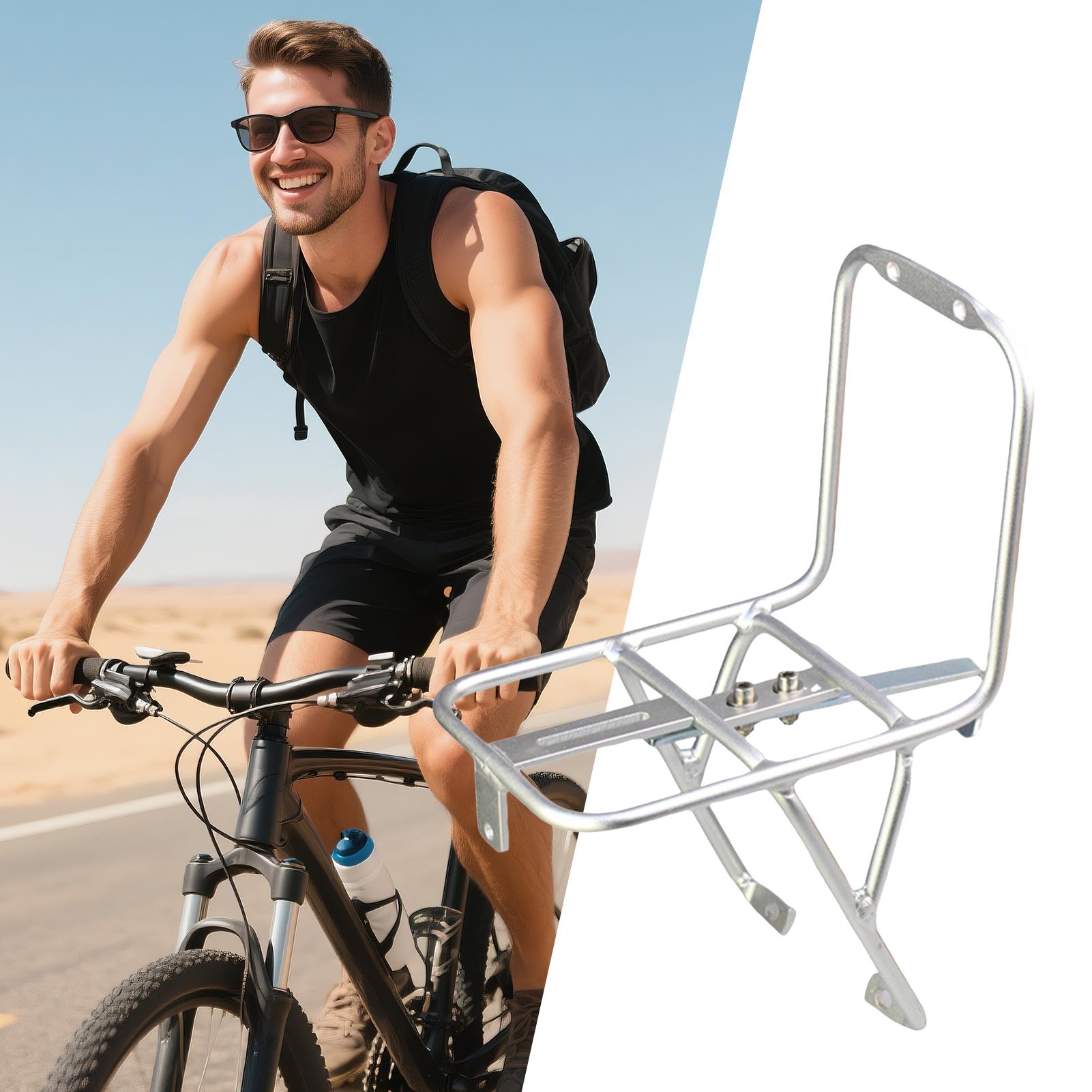 แร็คจักรยานด้านหน้า อลูมิเนียม - Cycling Commuter บทวิจารณ์และราคา