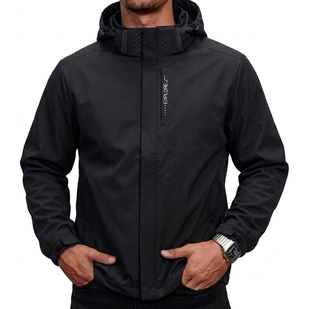 เสื้อแจ็คเก็ตกันน้ำสำหรับผู้ชา - Cycling Commuter Jacket บทวิจารณ์และราคา