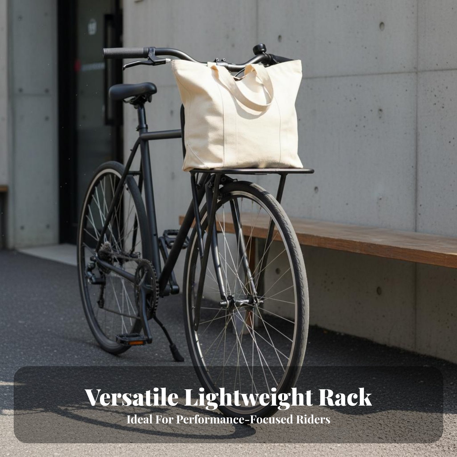แร็คใส่สัมภาระด้านหน้าจักรยาน  - Cargo Rack Aluminum บทวิจารณ์และราคา