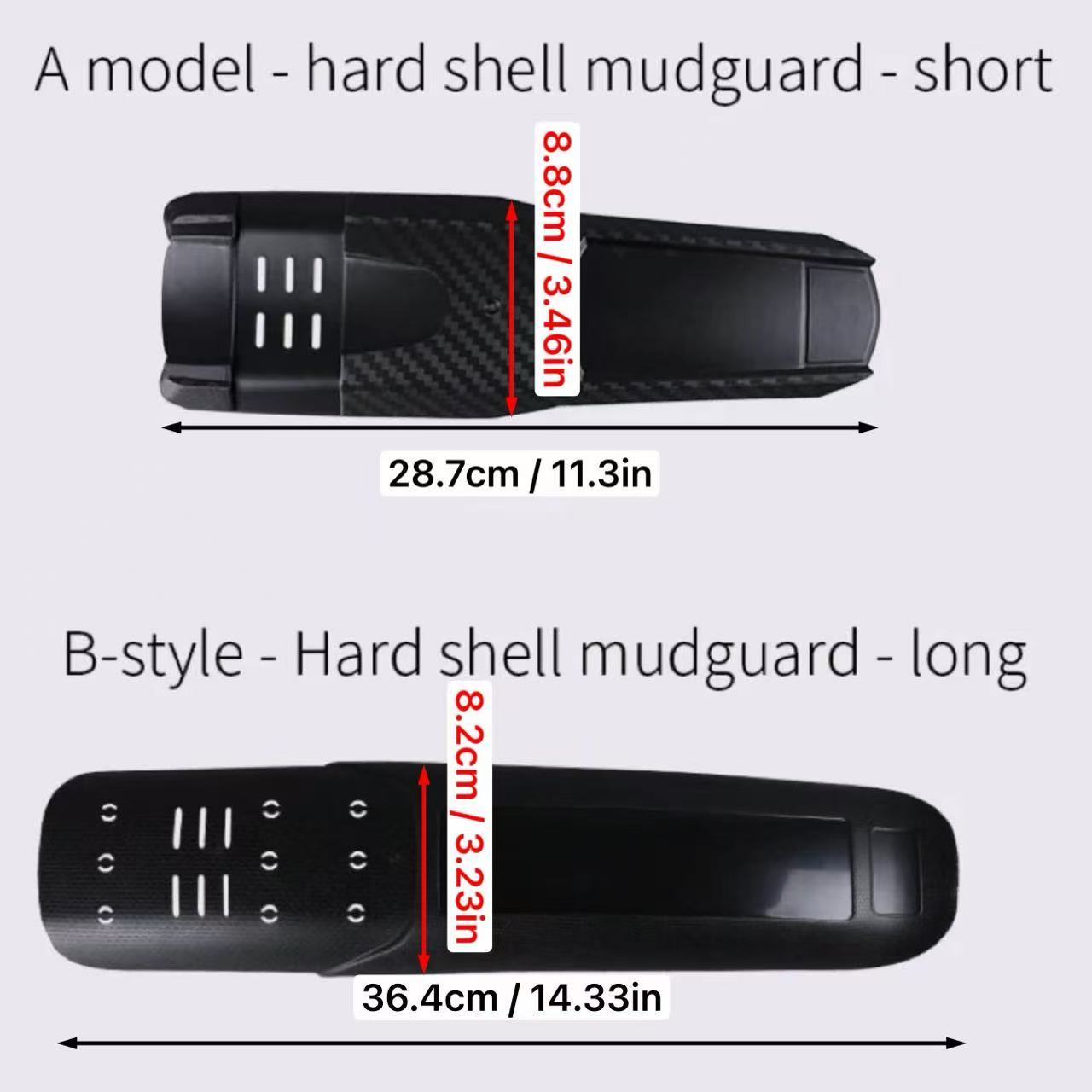 ชุดบังโคลนจักรยานสำหรับปั่นจัก - Fender Mudguard Set บทวิจารณ์และราคา