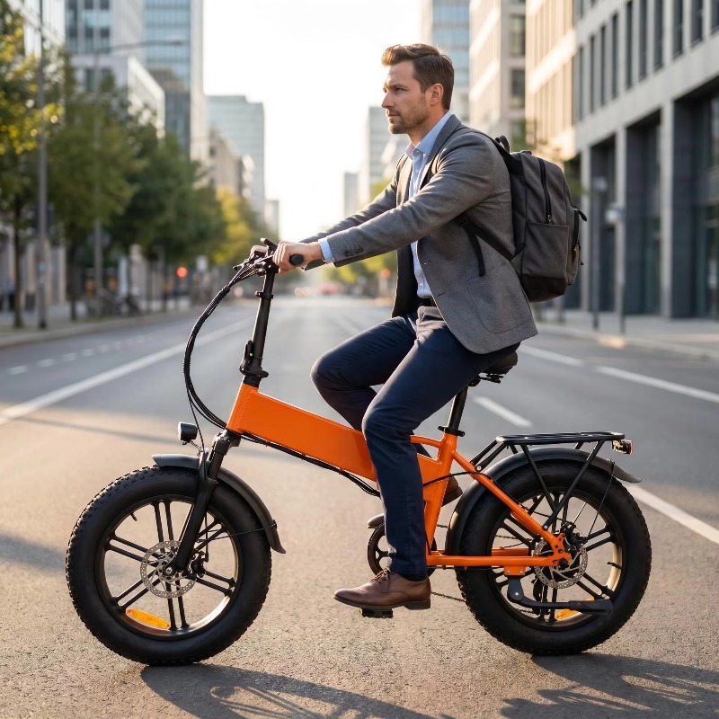 จักรยานไฟฟ้าพับได้ขนาด 20 นิ้ว - Cycling Commuter บทวิจารณ์และราคา