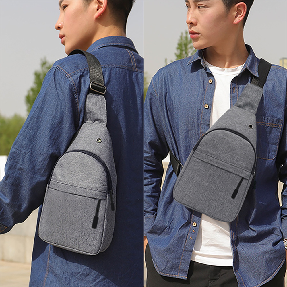 กระเป๋าคาดหน้าอกผู้ชายแบบสะพาย - Cycling To Work บทวิจารณ์และราคา