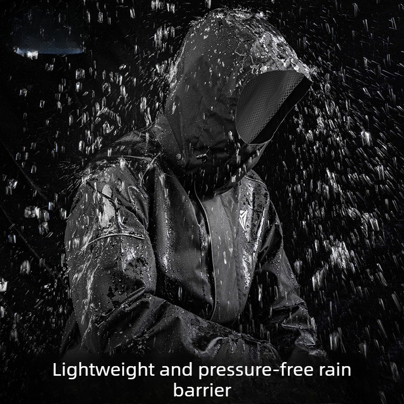 ชุดกันฝนสำหรับมอเตอร์ไซค์ เสื้ - Cycling Commute Rain บทวิจารณ์และราคา