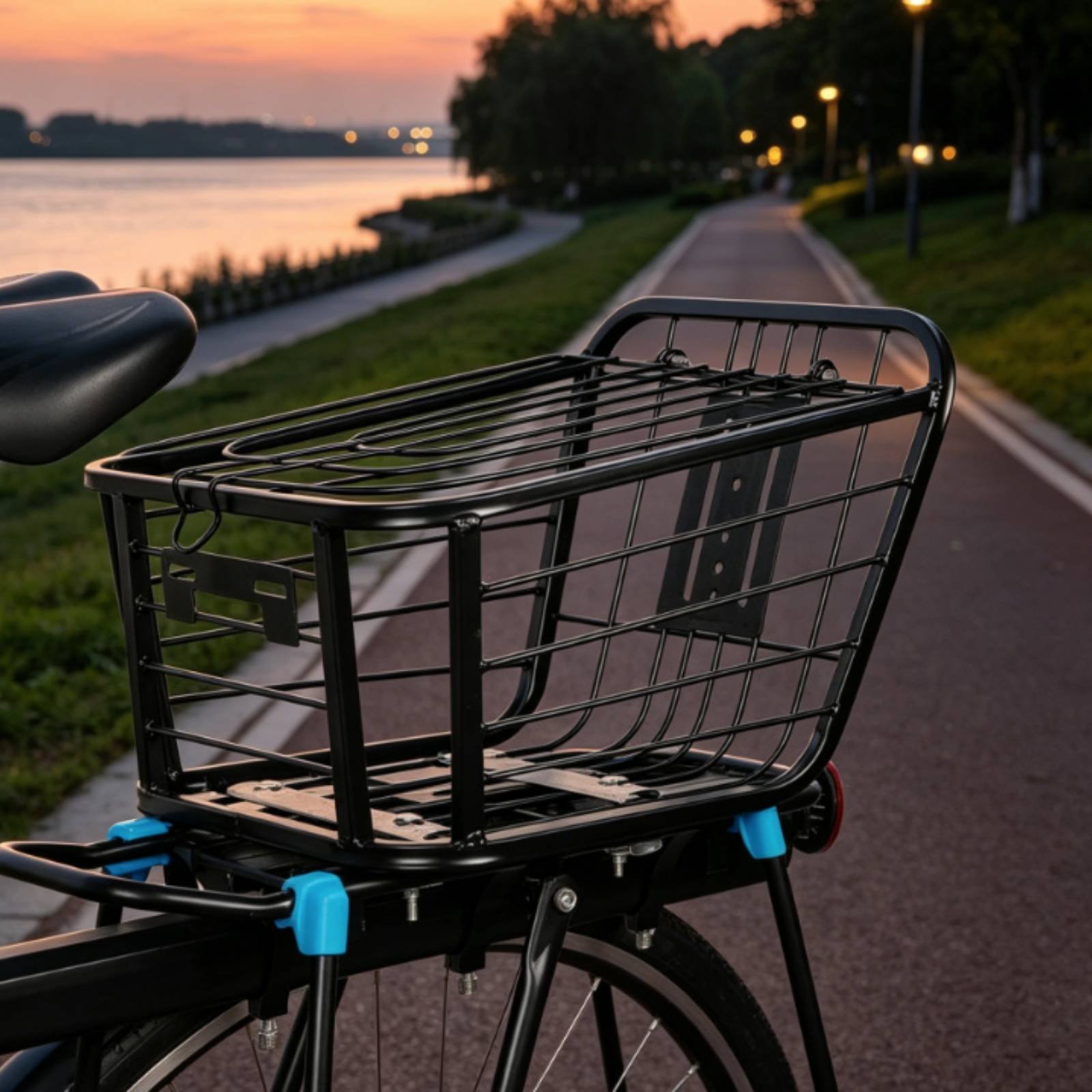 ตะกร้าจักรยานแบบพับได้ ตะกร้าห - Cycling Commuter บทวิจารณ์และราคา