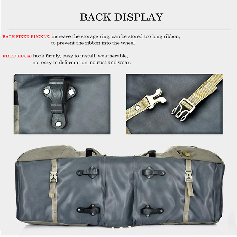 กระเป๋าติดท้ายจักรยานแบบคู่ คว - Panniers Waterproof Rear บทวิจารณ์และราคา