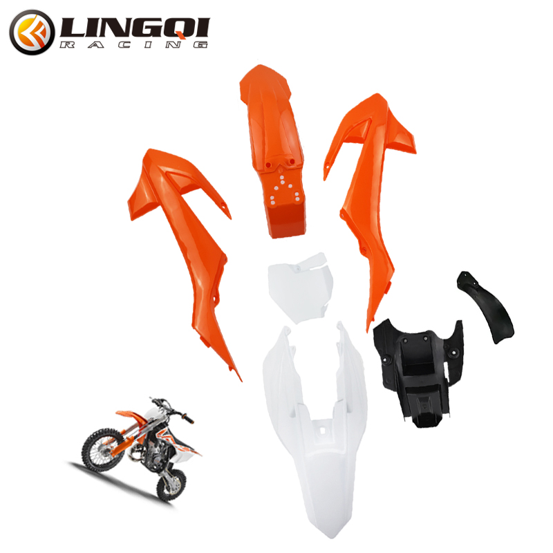Lingqi KT50แข่งรถมอเตอร์ไซค์ชุ - Fender Mudguard Set บทวิจารณ์และราคา