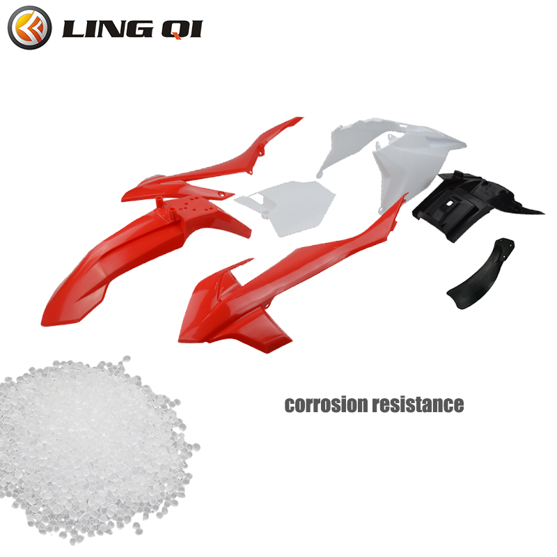 Lingqi KT50แข่งรถมอเตอร์ไซค์ชุ - Fender Mudguard Set บทวิจารณ์และราคา