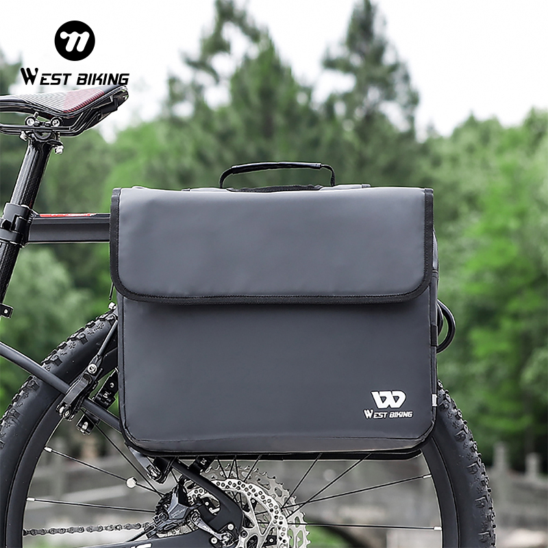 กระเป๋าจักรยาน WEST BIKING 36  - Panniers Waterproof Rear บทวิจารณ์และราคา