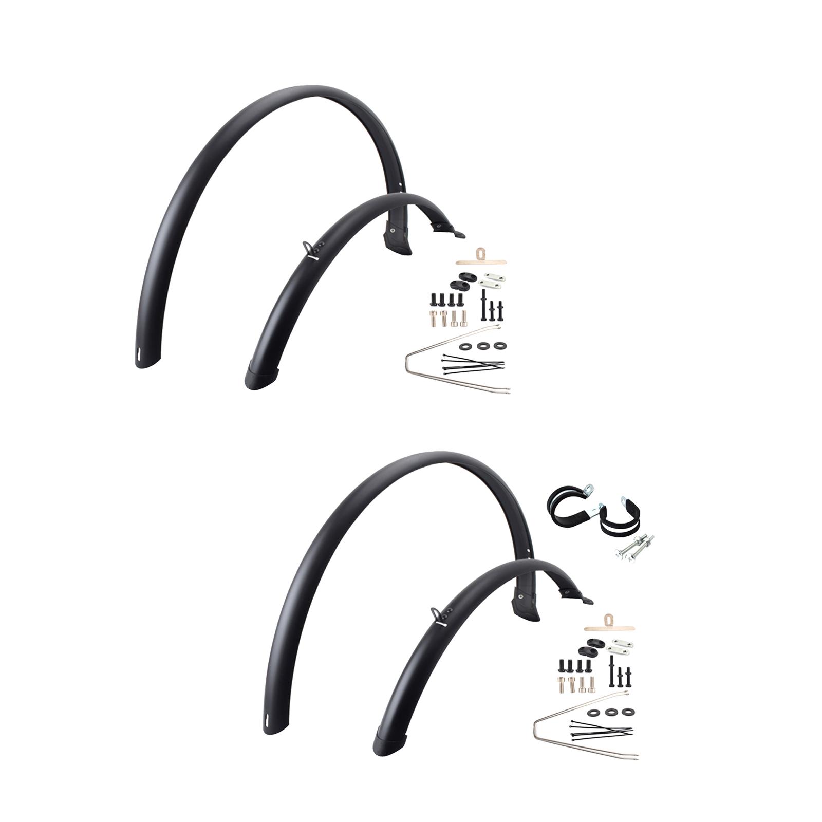 2x แผนที่จักรยานกันชนขี่จักรยา - Fender Mudguard Set บทวิจารณ์และราคา