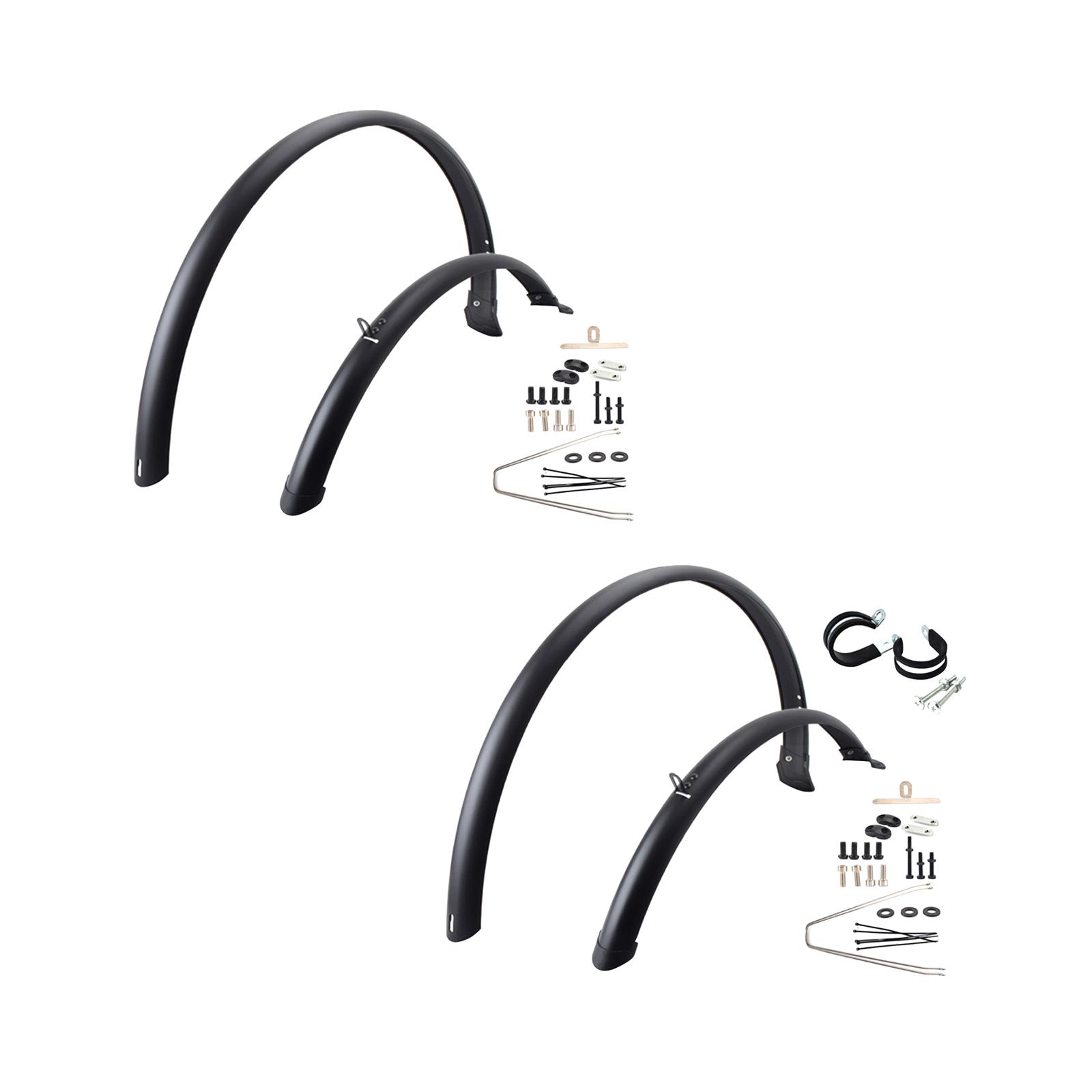 2x แผนที่จักรยานกันชนขี่จักรยา - Fender Mudguard Set บทวิจารณ์และราคา