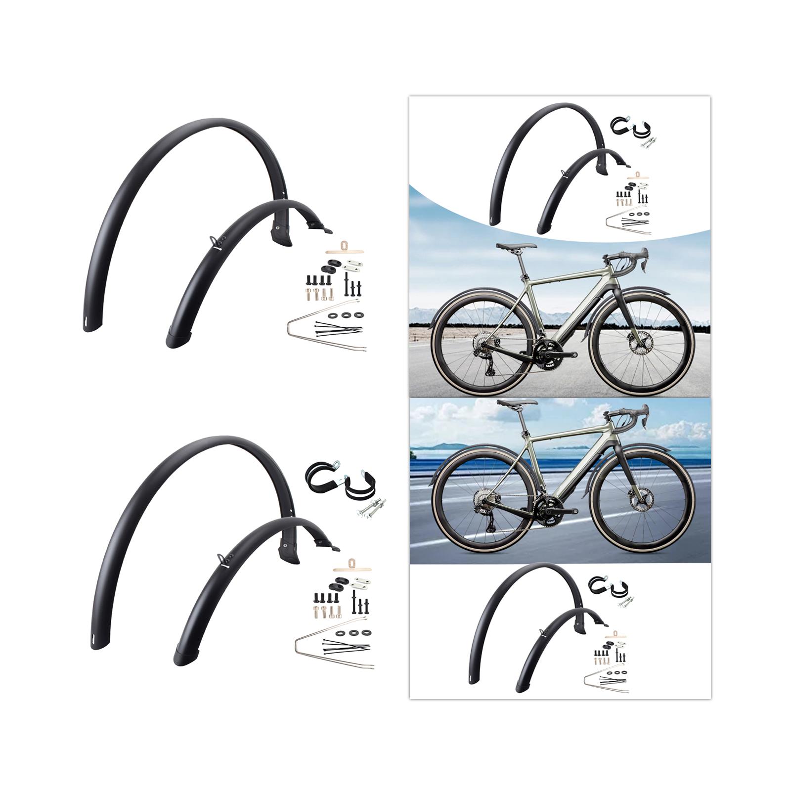 2x แผนที่จักรยานกันชนขี่จักรยา - Fender Mudguard Set บทวิจารณ์และราคา