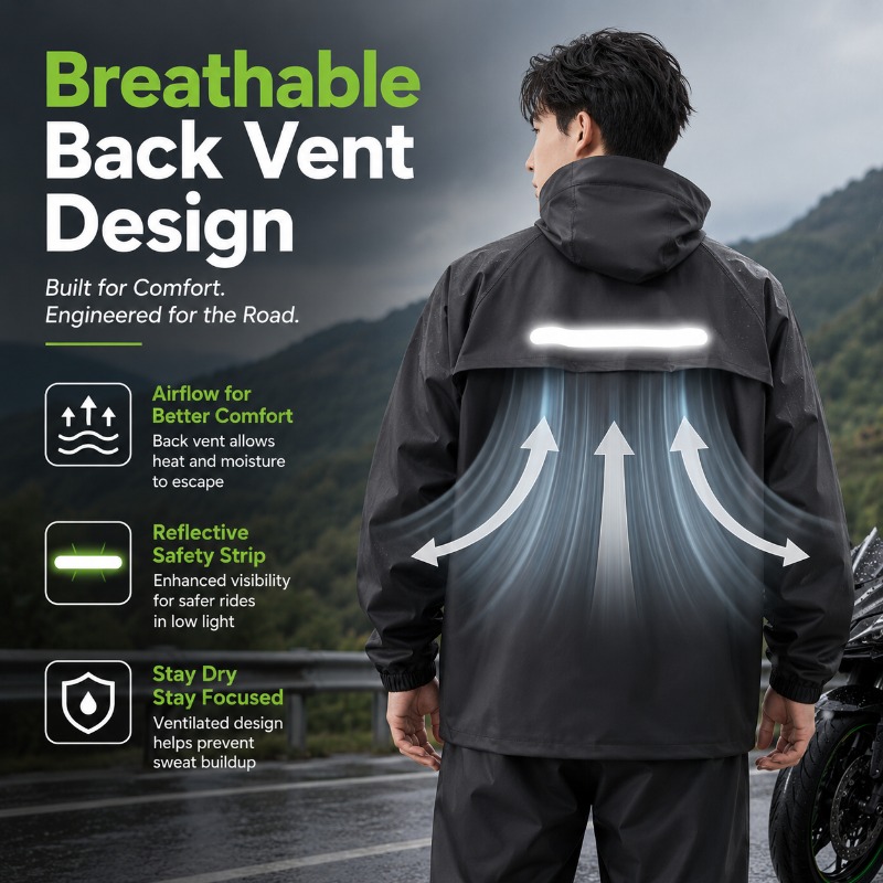 ชุดกันฝนสำหรับปั่นจักรยานแบบกั - Cycling Commute Rain บทวิจารณ์และราคา