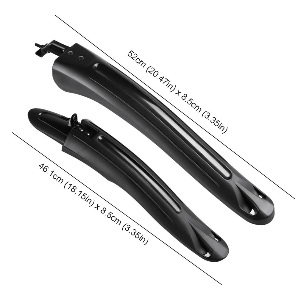 2pcs จักรยาน Fender PP พลาสติก - Fender Mudguard Set บทวิจารณ์และราคา