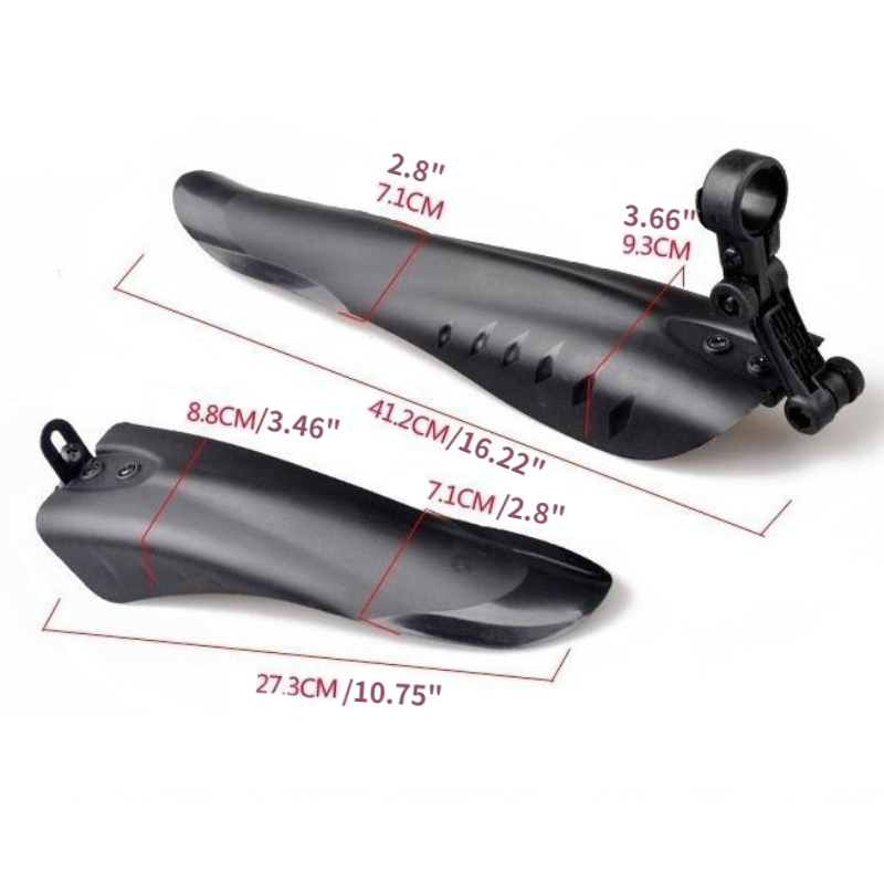 ชุดบังโคลนจักรยานเสือภูเขา บัง - Fender Mudguard Set บทวิจารณ์และราคา