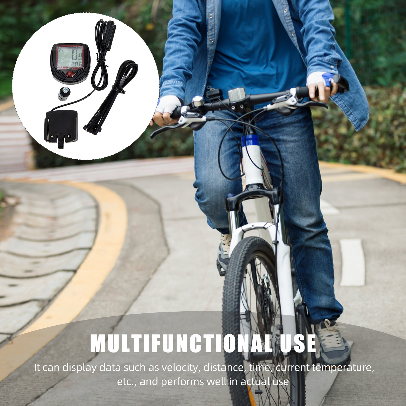1 ชุดมาตรวัดความเร็วจักรยานแบบ - Cycling Commute Training บทวิจารณ์และราคา