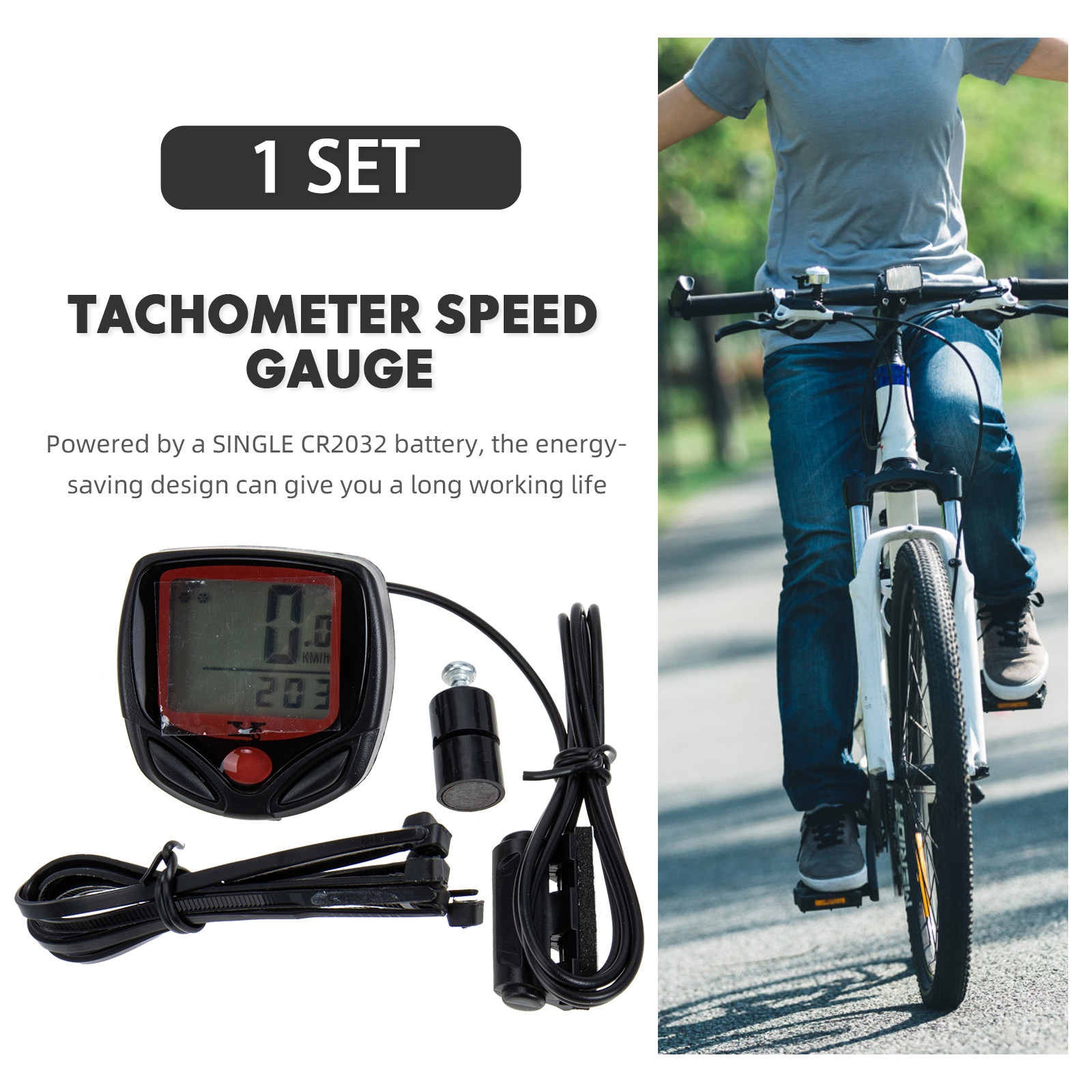 1 ชุดมาตรวัดความเร็วจักรยานแบบ - Cycling Commute Training บทวิจารณ์และราคา