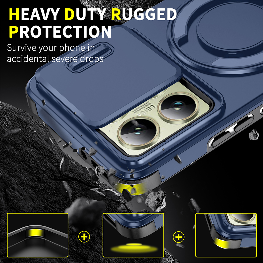 เคสโทรศัพท์กันกระแทกแบบแม่เหล็ - Kickstand Adjustable บทวิจารณ์และราคา