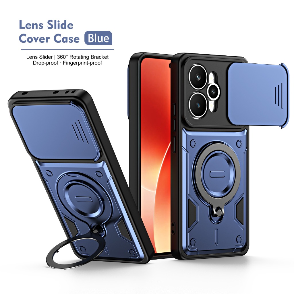 เคสโทรศัพท์กันกระแทกพร้อมฝาปิด - Kickstand Adjustable บทวิจารณ์และราคา