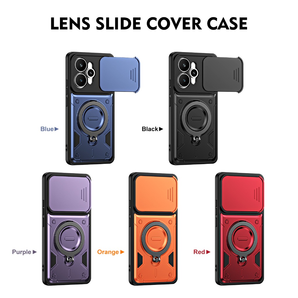 เคสโทรศัพท์กันกระแทกพร้อมฝาปิด - Kickstand Adjustable บทวิจารณ์และราคา