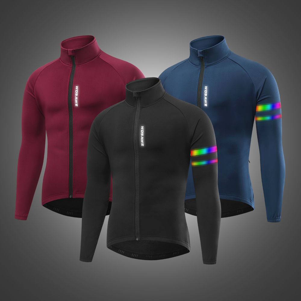 WOSAWE Men'sThermal ฤดูหนาวเสื - Cycling Commuter Jacket บทวิจารณ์และราคา